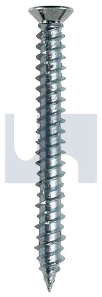 MUNGO MRS-U WALL SCREW UNIVERSAL ZINC ROHS HEAD DIAM 11.5MM T30 7.5 40